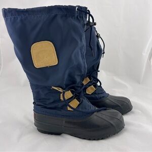 Sorel Blue and Black Winter Boots size 7